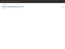 Tablet Screenshot of bates-hewett.com
